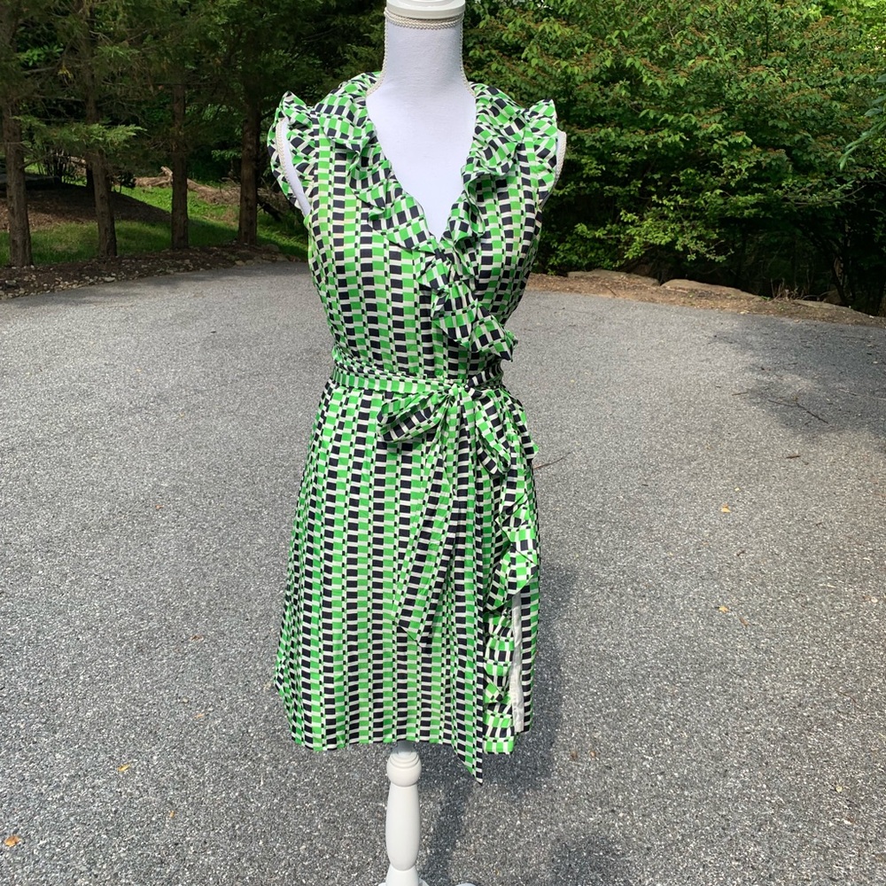 Kate Spade Silk Wrap Aubrey Dress